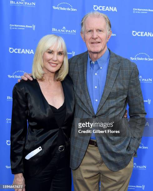 Rachelle Carson and Ed Begley Jr. At Oceana's 5th Annual Rock Under the Stars held on August 12, 2023 in Los Angeles, California.