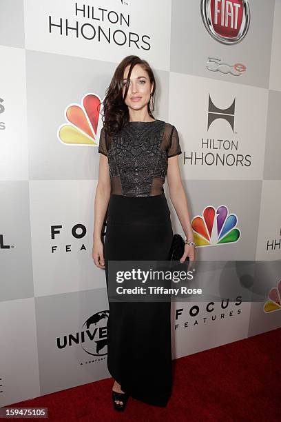 Model Natasha Prince attends the NBC/Universal/Focus Features/E! Networks Golden Globe Awards Celebration Designed And Produced By Angel City Designs...