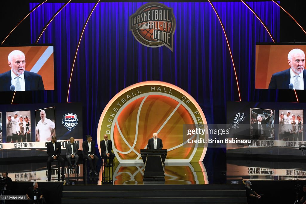 2023 Basketball Hall of Fame Enshrinement Ceremony