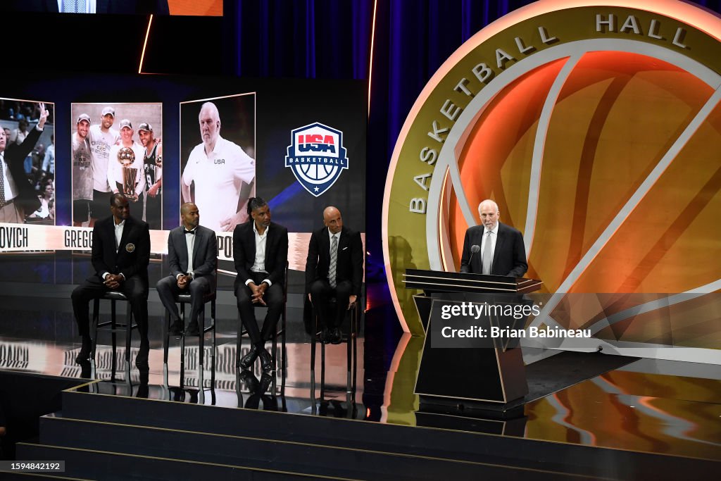 2023 Basketball Hall of Fame Enshrinement Ceremony