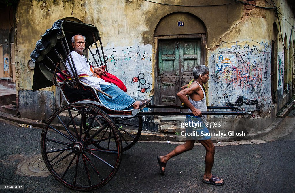 Rickshaw pullar