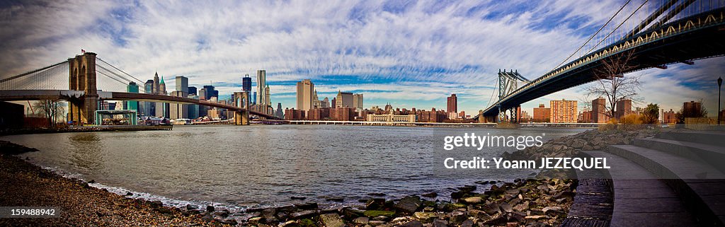 Panorama of Manhattan, New York City