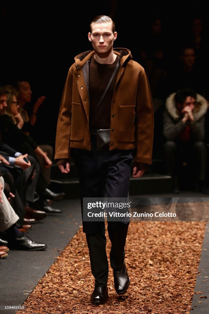 Z Zegna - Runway - Milan Fashion Week Menswear Autumn/Winter 2013