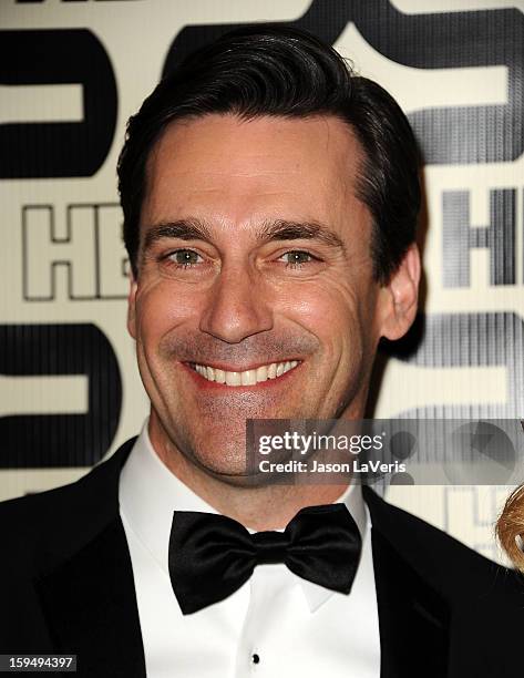 Actor Jon Hamm attends the HBO after party at the 70th annual Golden Globe Awards at Circa 55 restaurant at the Beverly Hilton Hotel on January 13,...