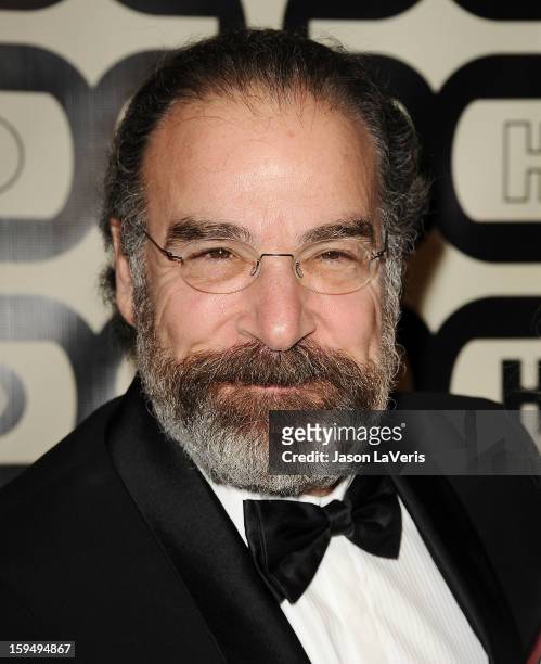 Actor Mandy Patinkin attends the HBO after party at the 70th annual Golden Globe Awards at Circa 55 restaurant at the Beverly Hilton Hotel on January...