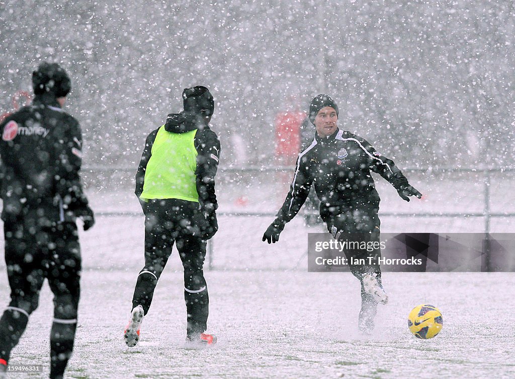 Newcastle United Training Session