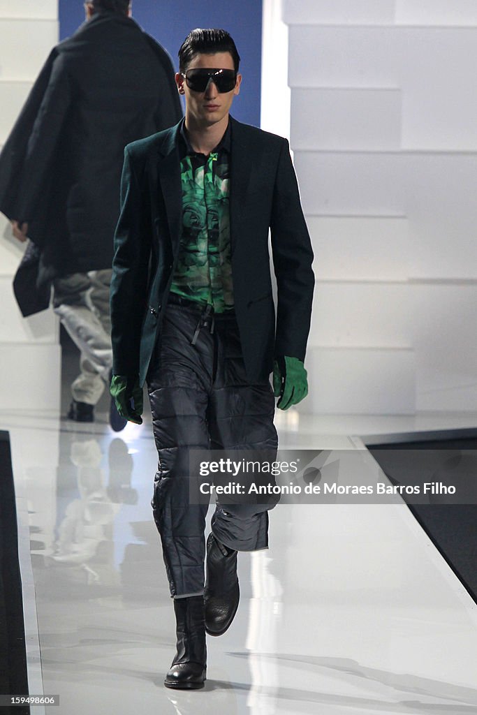 Dirk Bikkembergs  - Runway - Milan Fashion Week Menswear Autumn/Winter 2013