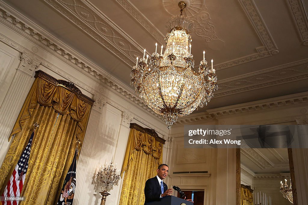 President Obama Holds Final News Conference Of First Term