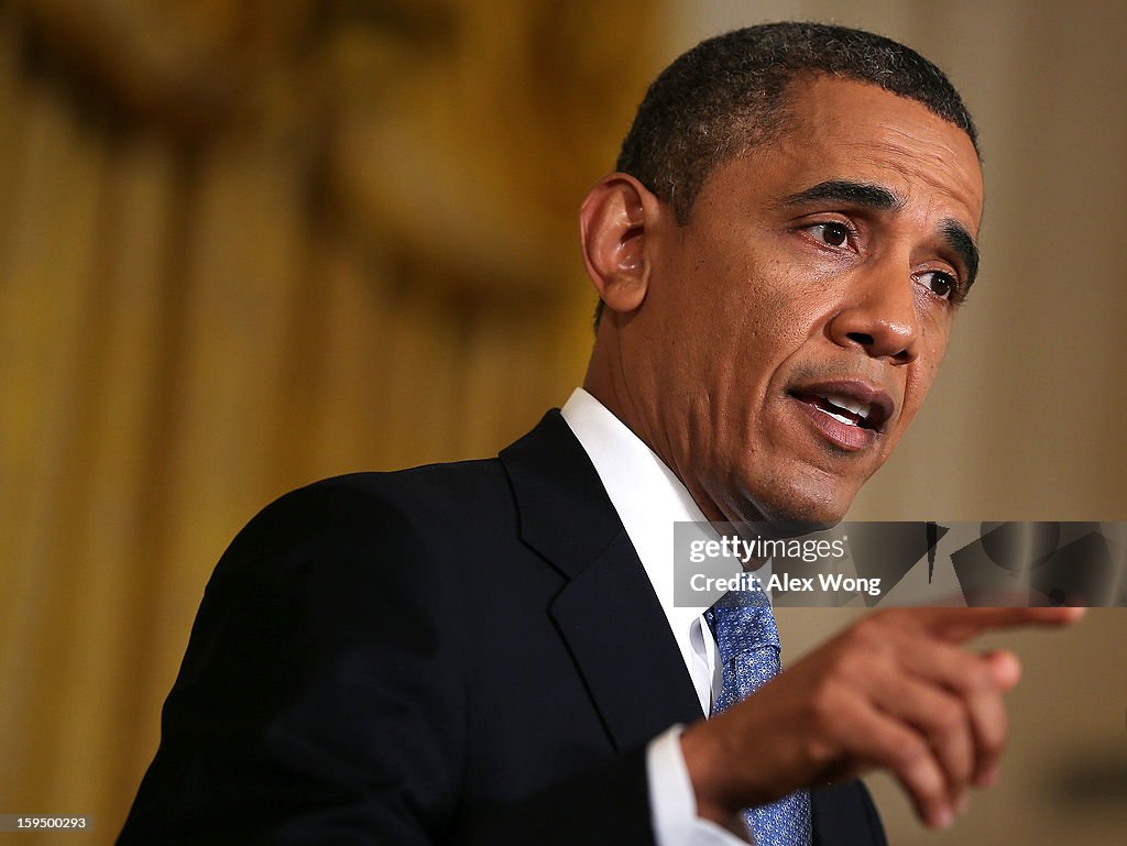 President Obama Holds Final News Conference Of First Term