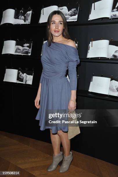 Arta Dobroshi attends Chaumet's Cocktail Party for Cesar's Revelations 2013 on January 14, 2013 in Paris, France.