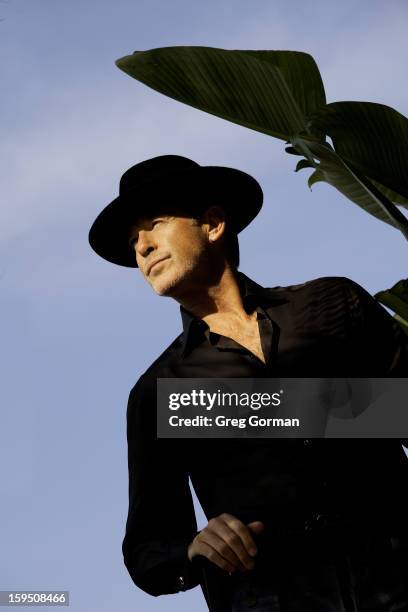 Actor Pierce Brosnan is photographed for Self Assignment in 2009 in Los Angeles, California.