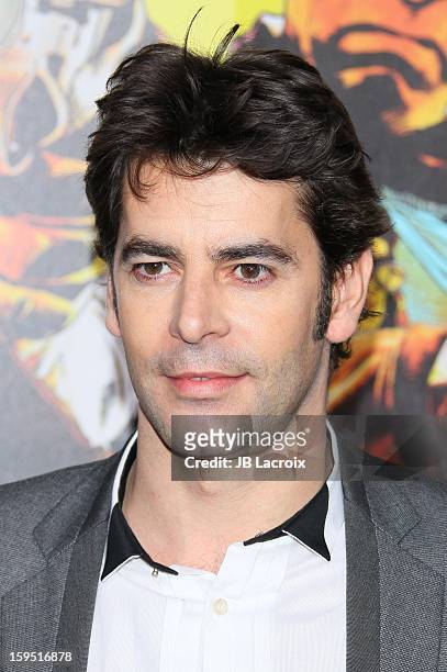 Eduardo Noriega attends "The Last Stand" - Los Angeles Premiere at Grauman's Chinese Theatre on January 14, 2013 in Hollywood, California.