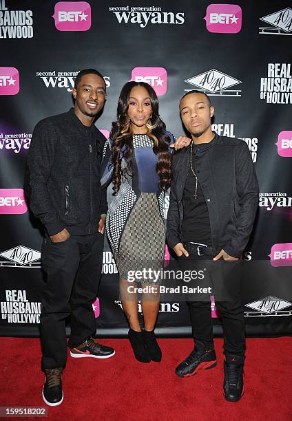 Shorty Da Prince, Paigion, and Bow Wow attend BET Networks New York Premiere Of "Real Husbands of Hollywood" And "Second Generation Wayans" - After...