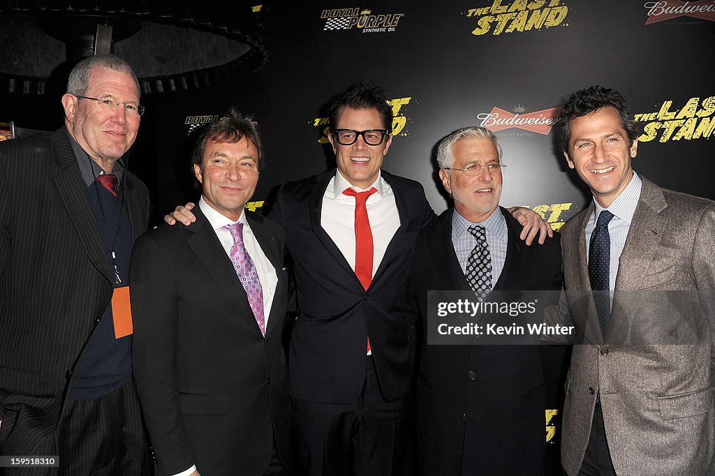 Premiere Of Lionsgate Films' "The Last Stand" - Red Carpet