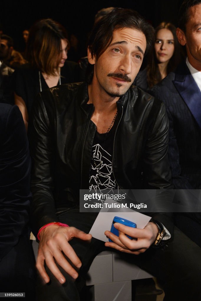 Diesel Black Gold - Front Row - Milan Fashion Week Menswear Autumn/Winter 2013