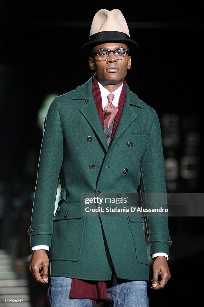 DSquared2 - Runway - Milan Fashion Week Menswear Autumn/Winter 2013