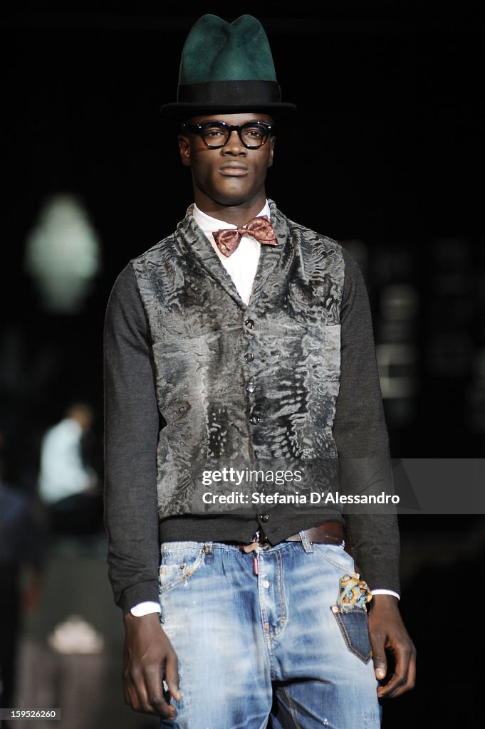 DSquared2 - Runway - Milan Fashion Week Menswear Autumn/Winter 2013