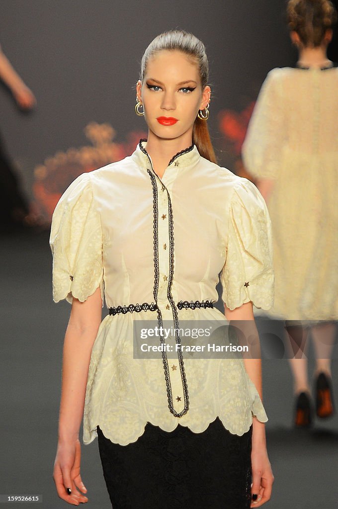 Lena Hoschek Show - Mercedes-Benz Fashion Week Autumn/Winter 2013/14
