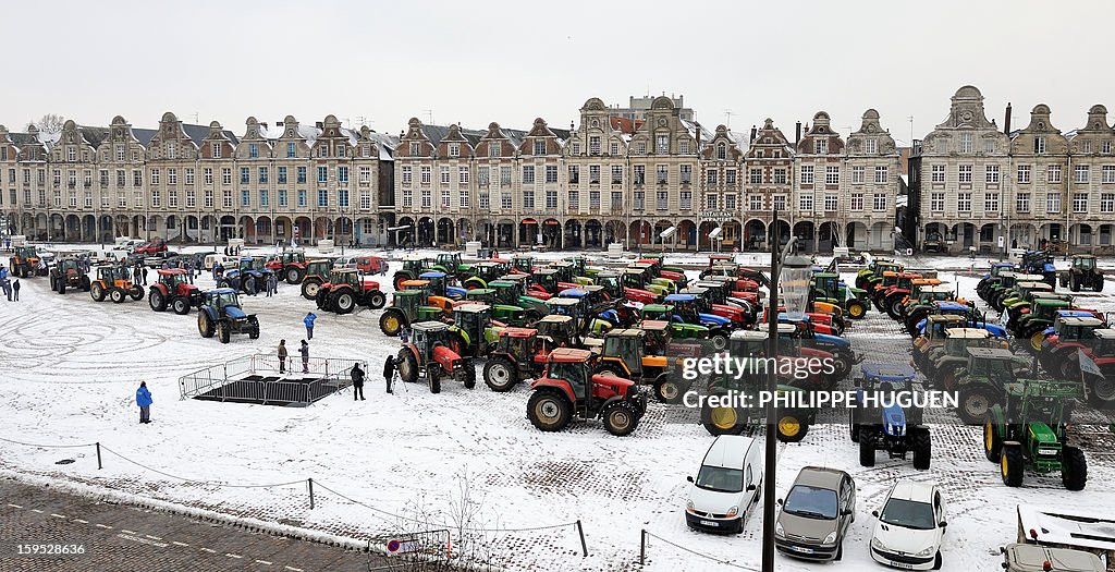 FRANCE-SOCIAL-ECONOMY-FARMERS-DEMO