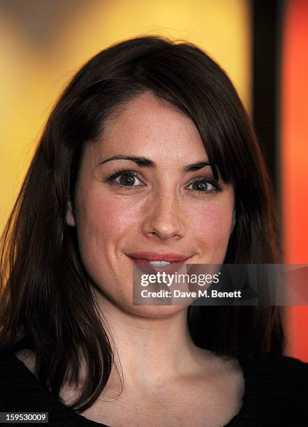 Lucy Prebble, winner of Best New Play for 'The Effect', attends the 2013 Critics' Circle Theatre Awards at the Prince Of Wales Theatre on January 15,...