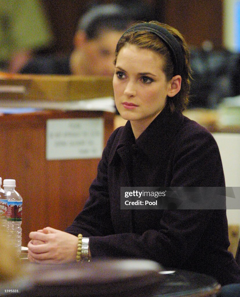 Winona Ryder Found Guilty of Felony Grand Theft Charges