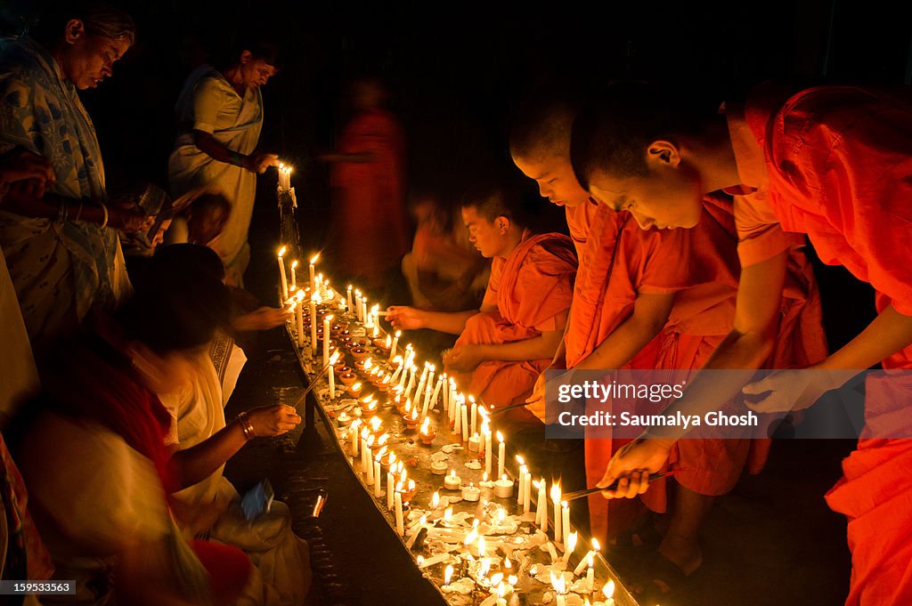 Buddha Purnima celebration at Bodh Gaya