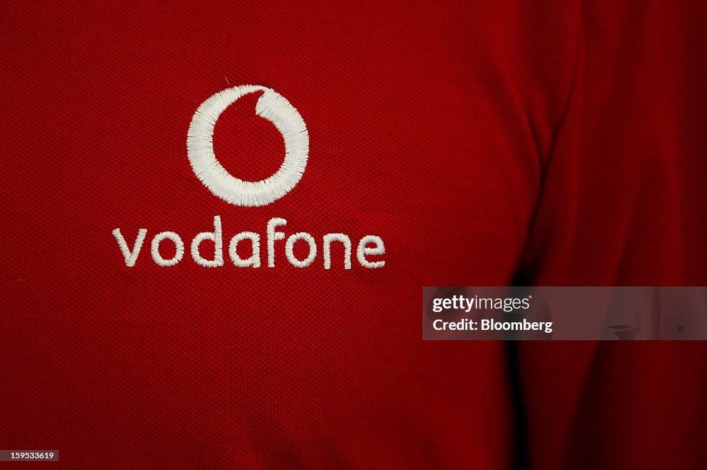 Inside A Vodafone Group Plc Store As Company Plans to Reduce Spain Workforce