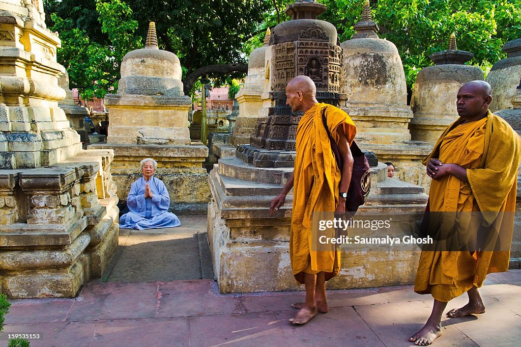 Buddha Purnima celebration at Bodh Gaya