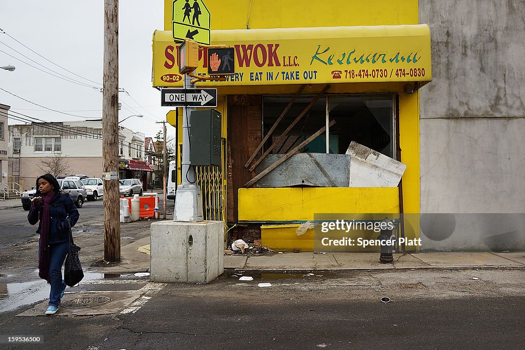 New York's Rockaways Continue Recovery As House Votes On Sandy Aid Package