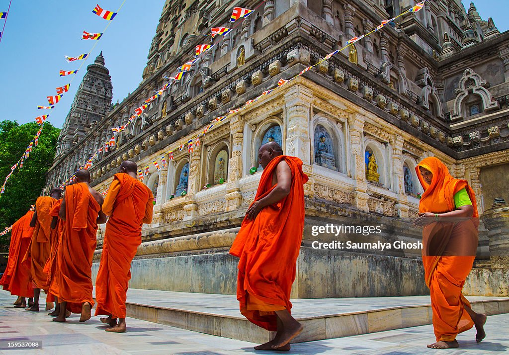 Buddha Purnima celebration at Bodh Gaya