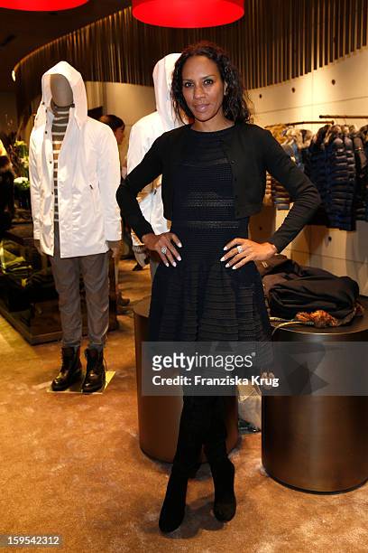 Barbara Becker attends the 'Peuterey Cocktail Party' at Peuterey flagship store Kurfuerstendamm on January 15, 2013 in Berlin, Germany.