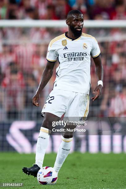 Rodiger Antonio Rudiger of Real Madrid Cf during the LeLiga EA Sports match ...