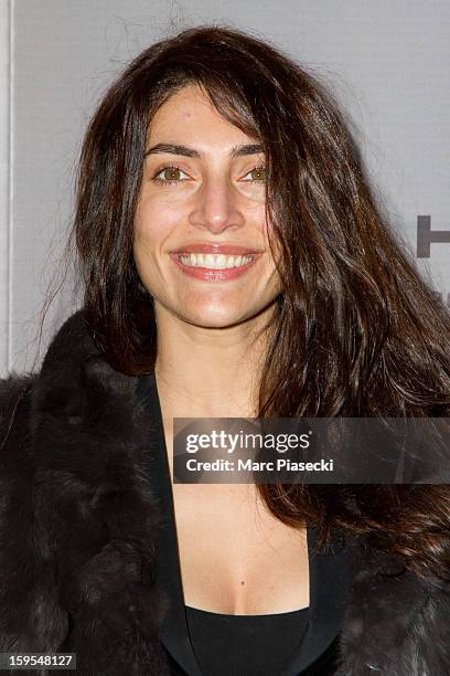 Actress Caterina Murino attends the 'Flight' Paris Premiere at Cinema Gaumont Marignan on January 15, 2013 in Paris, France.