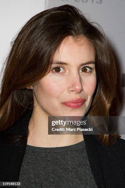 Actress Louise Monot attends the 'Flight' Paris Premiere at Cinema Gaumont Marignan on January 15, 2013 in Paris, France.