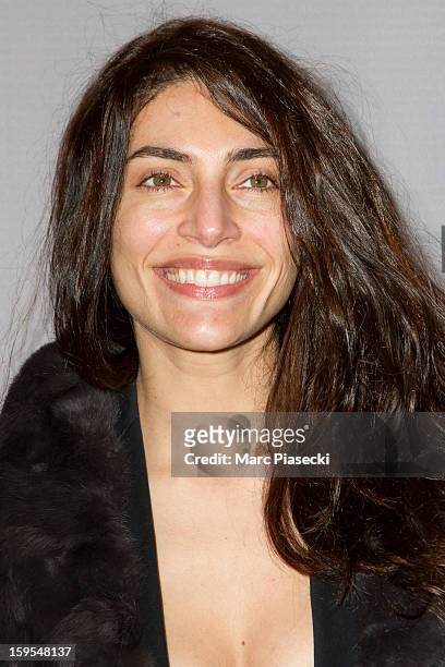 Actress Caterina Murino attends the 'Flight' Paris Premiere at Cinema Gaumont Marignan on January 15, 2013 in Paris, France.