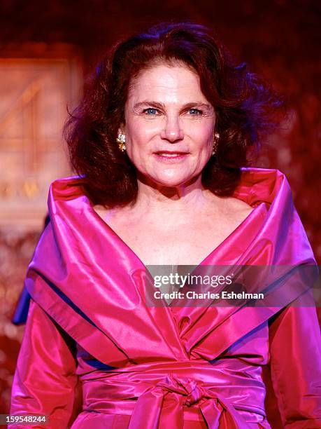 Actress/singer Tovah Feldshuh visits at 54 Below on January 15, 2013 in New York City.