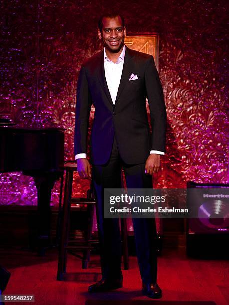 Actor/singer Daniel Breaker visits at 54 Below on January 15, 2013 in New York City.