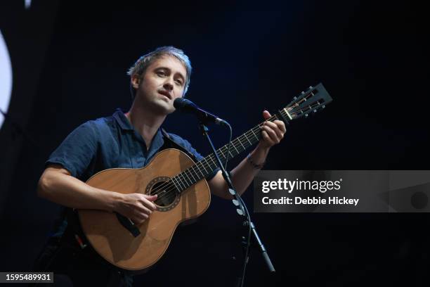 Conor O'Brien of The Villagers performs during the All Together Now Festival 2023 on August 05, 2023 in Waterford, Ireland.