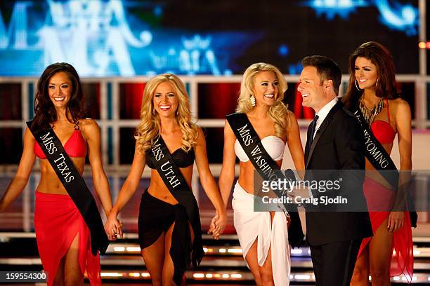 The 2013 Miss America Competition" was telecast live from the Planet Hollywood Resort & Casino in Las Vegas on SATURDAY, JANUARY 12, 2013 on the...