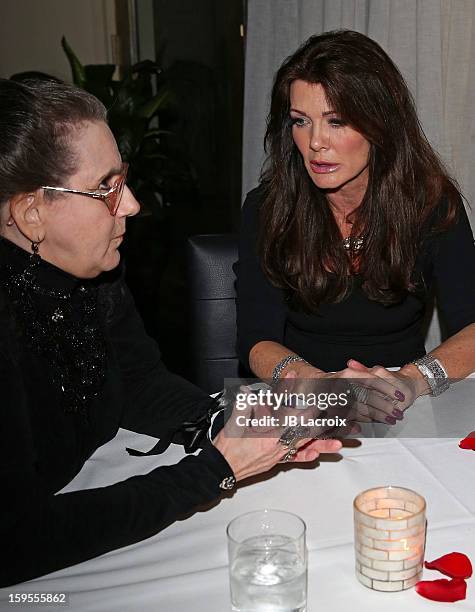 Lisa Vanderpump attends the KIIS FM And Oranum Psychics Girls Night Out at SUR Lounge on January 15, 2013 in Los Angeles, California.