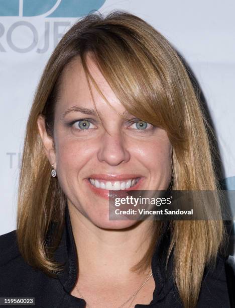 Actress Arianne Zucker attends the Thirst Project charity cocktail party at Lexington Social House on January 15, 2013 in Hollywood, California.