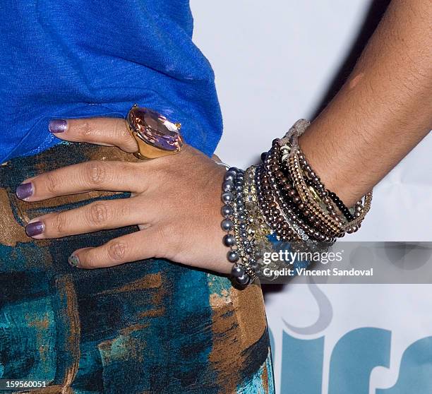 Actress Marisa Lauren attends the Thirst Project charity cocktail party at Lexington Social House on January 15, 2013 in Hollywood, California.