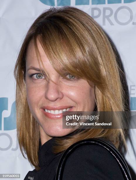 Actress Arianne Zucker attends the Thirst Project charity cocktail party at Lexington Social House on January 15, 2013 in Hollywood, California.