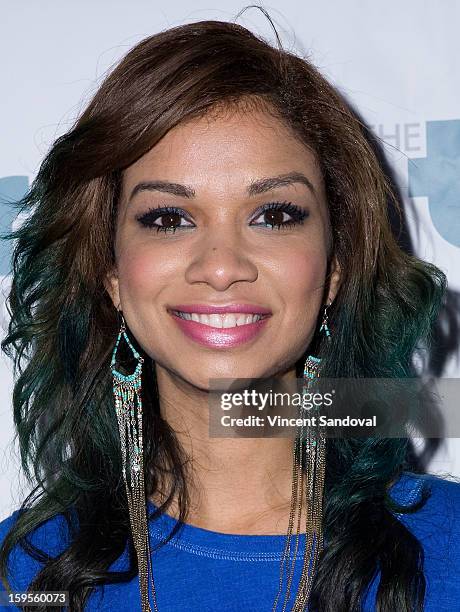 Actress Marisa Lauren attends the Thirst Project charity cocktail party at Lexington Social House on January 15, 2013 in Hollywood, California.