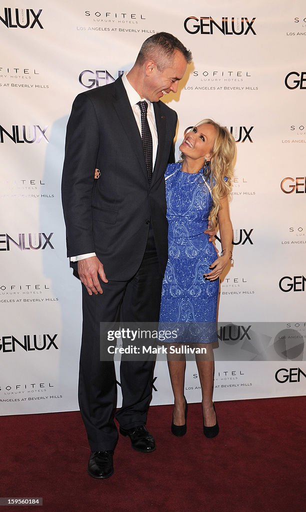 Genlux Magazine Cover Girl Kristin Chenoweth Celebrates The Opening Of Riviera 31 At Sofitel Los Angeles