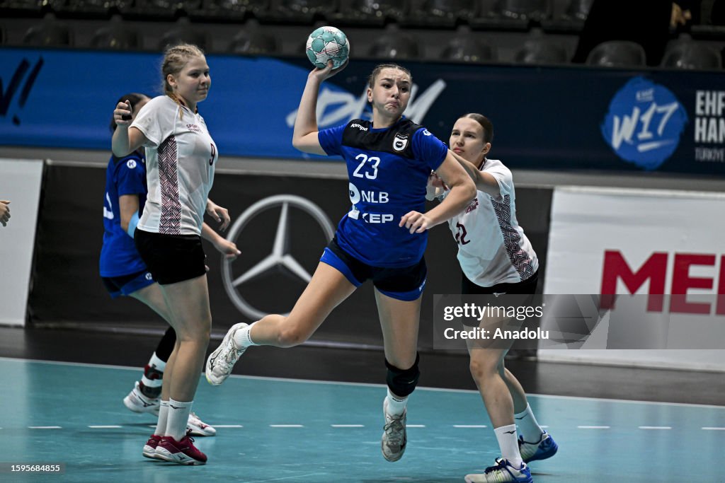 Kosovo v Latvia - European Women's U-17 Handball Championship