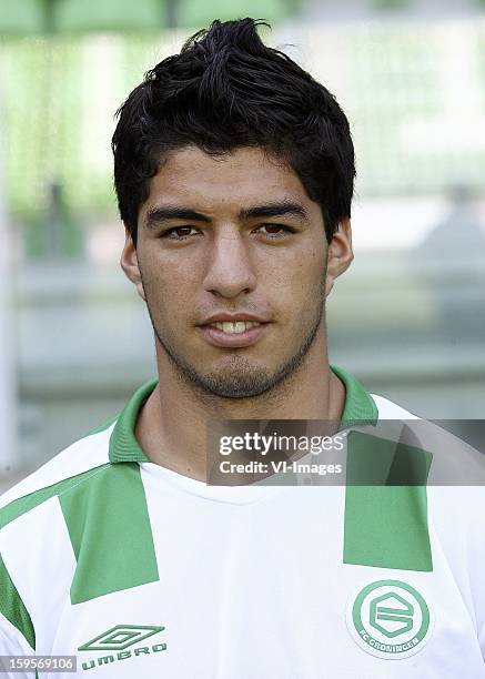 Luis Suarez during the team presentation of FC Groningen at July 30, 2006 at Groningen, Neteherlands.