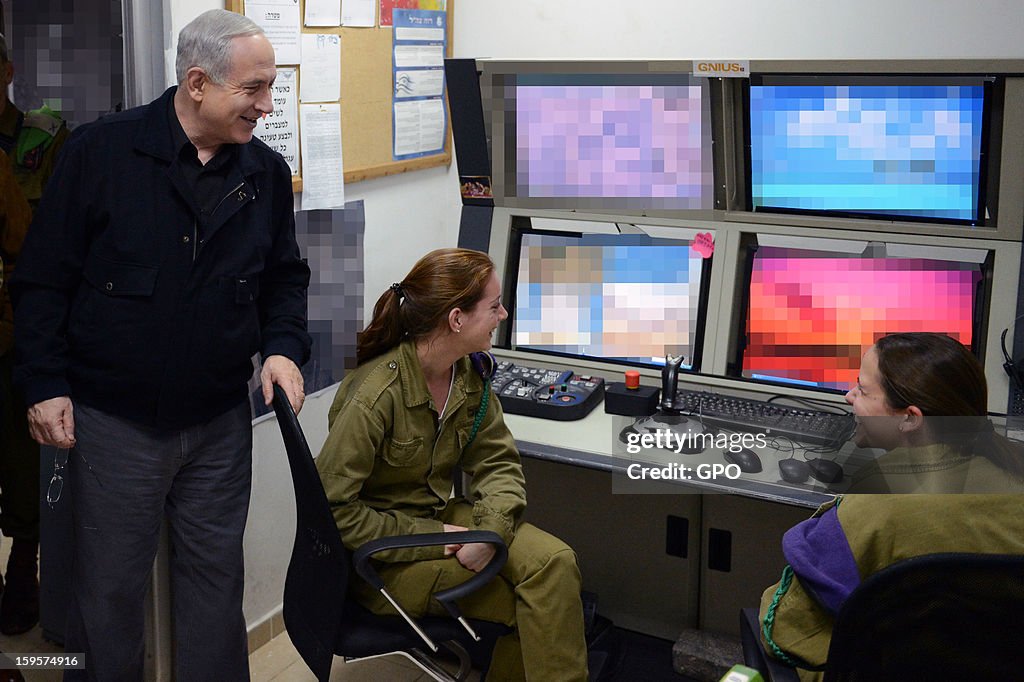 Prime Minister Benjamin Netanyahu Visits Gaza Border