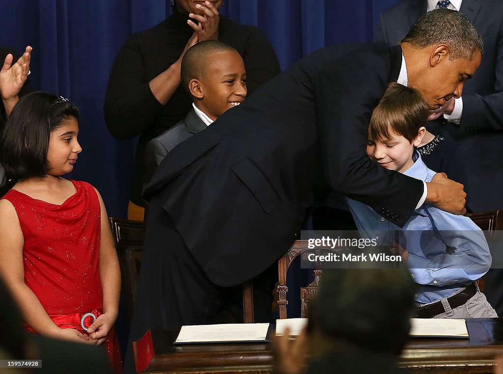 Obama And Biden Unveil Proposal To Decrease Gun Violence In U.S.