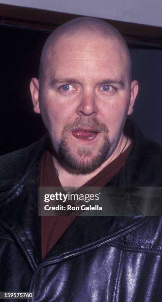 Joe Carnahan attends the premiere of "Narc" on December 13, 2002 at the Director's Guild Theater in New York City.